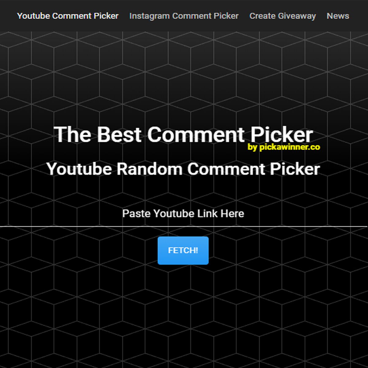 Youtube Random Comment Picker Pick A Winner